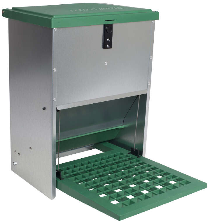 Feedomatic Futterautomat mit Trittklappe